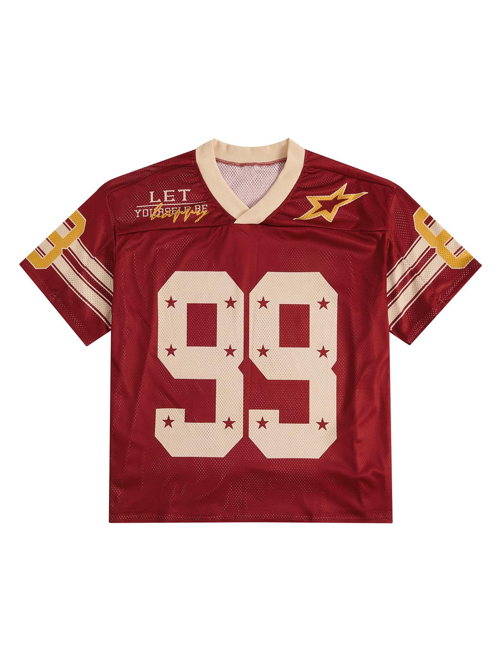 SOLY HUX Mens Jersey Y2k Baggy Shirts Graphic Tees Oversized V Neck Tshirts Summer Tops