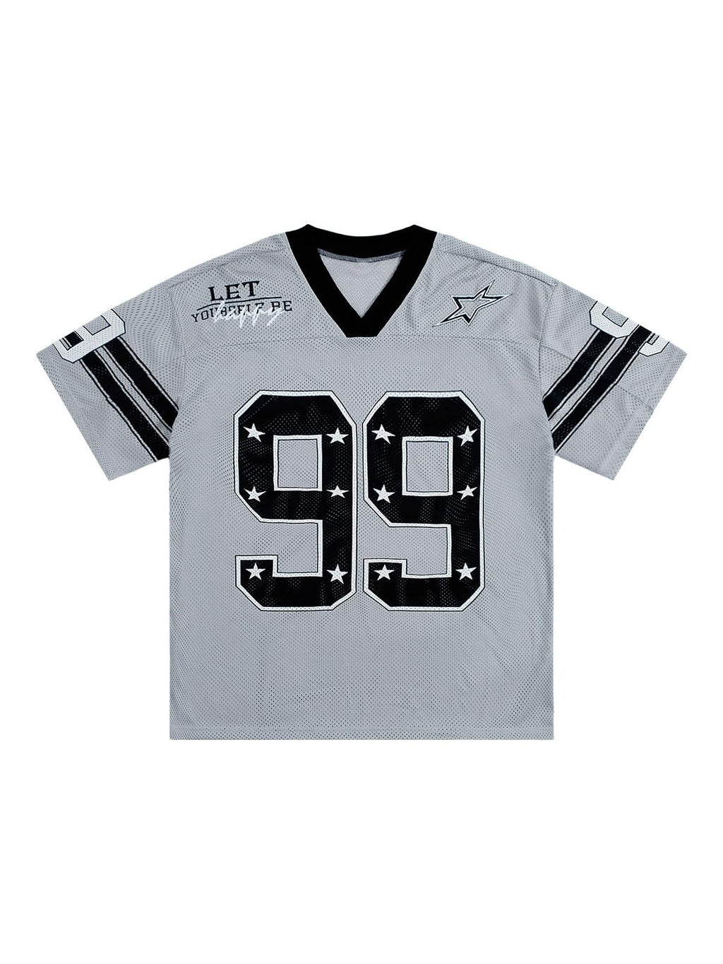 SOLY HUX Mens Jersey Y2k Baggy Shirts Graphic Tees Oversized V Neck Tshirts Summer Tops