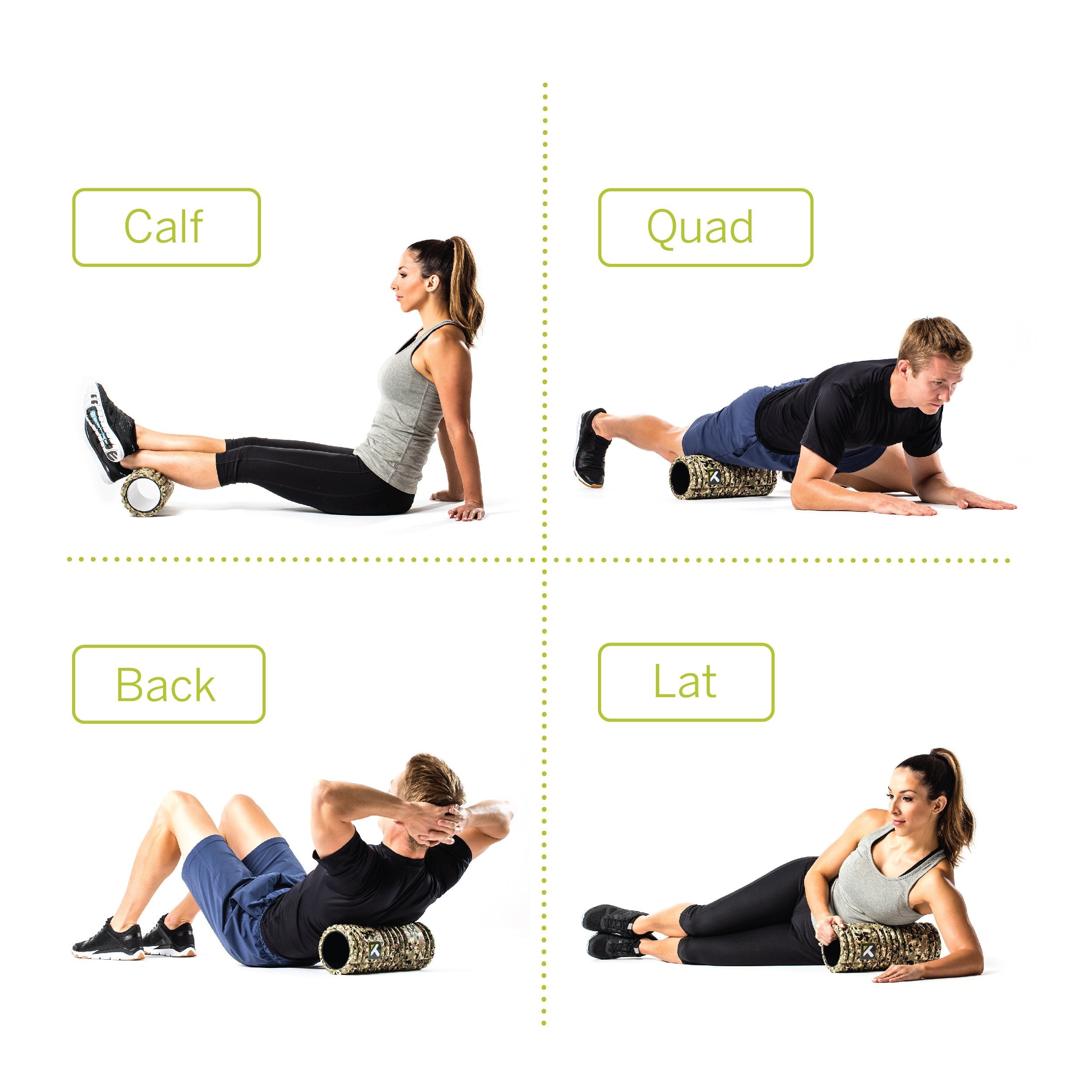 TriggerPoint Grid 1.0 Foam Roller - 13" Multi-Density Massage Roller for Deep Tissue & Muscle Recovery - Relieves Tight, Sore Muscles & Kinks, Improves Mobility & Circulation - Targets Key Body Parts