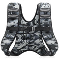 ZELUS Weighted Vest, 6lb/8lb/12lb/16lb/20lb/25lb/30lb Weight Vest with Reflective Stripe for Workout, Strength Training, Running, Fitness, Muscle Building, Weight Loss, Weightlifting